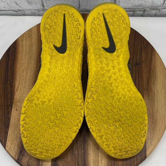 Nike Metcon Flyknit 3 Sequoia AQ8022-300 Mens 10.5 Bright Citron Shoes (Read) main image 7